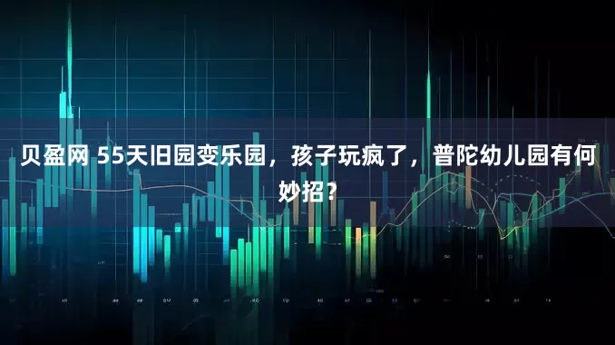 贝盈网 55天旧园变乐园，孩子玩疯了，普陀幼儿园有何妙招？